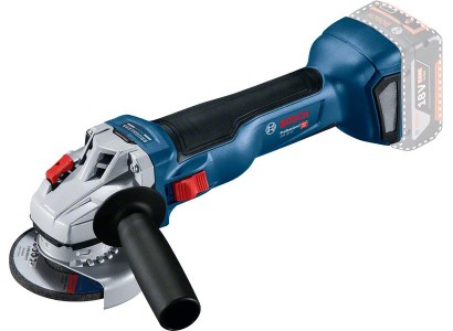 Шліфмашина кутова акумуляторна Bosch 18V-10 solo, 125мм, 18В, 9000об/хв, 0.89кг