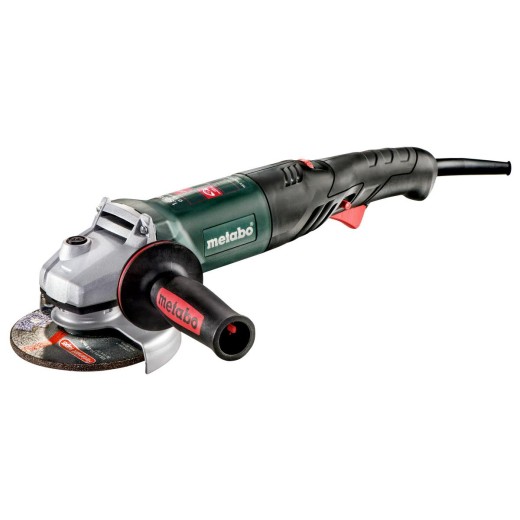 Шліфмашина кутова Metabo WEV 1500-125 RT, 125мм, 1500Вт, 3500-11000об/хв, М14, 2.4кг