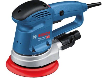 Шліфмашина ексцентрикова Bosch GEX 34-151, 340Вт, 150мм, 12000об/хв, 2.4кг