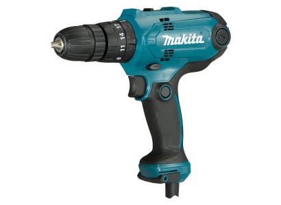 Шурупокрут-дриль ударний Makita HP0300, 320Вт, 21/42Нм, 20+D, 0-450/0-1500об/хв, 1.2кг