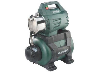 Насосна станція Metabo HWW 4500/25 Inox, 1300 Вт, 4.5 куб/год, висота подачі 48м, всмоктування до 8 м, ресивер 24л,  17.1кг