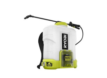 Обприскувач садовий акумуляторний Ryobi RY36BPSA-0, ранцевий, MAX POWER 36В, 15л, витрата 0.6-2.5л/хв, комплект насадок, без АКБ та ЗП