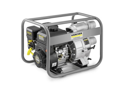 Мотопомпа бензинова Karcher WWP 45 для брудної води, 45м3/г, 6.9 к.с., 166 см/куб, 36кг