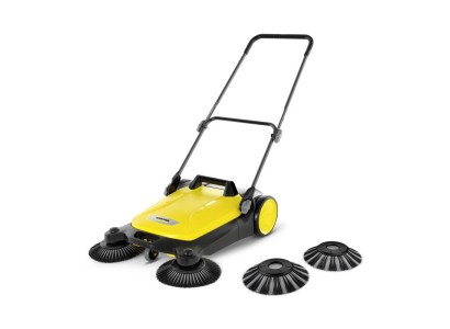 Підмітальна машина Karcher S 4 Twin ручна, захват 68см, контейнер 20л, 10.2кг