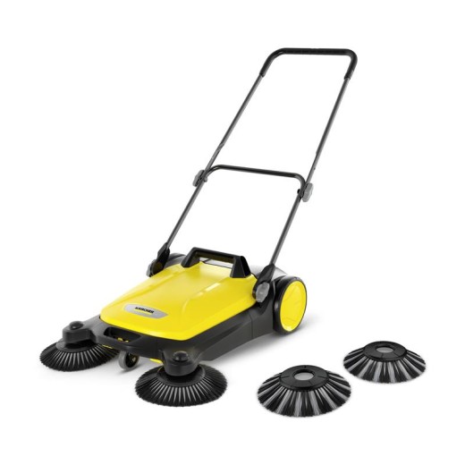 Підмітальна машина Karcher S 4 Twin ручна, захват 68см, контейнер 20л, 10.2кг