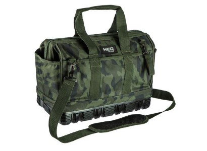 Сумка Neo Tools Camo, 40x22x33см, нейлон 600D, посилена, камуфляж