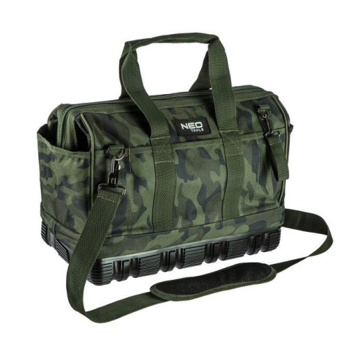 Сумка Neo Tools Camo, 40x22x33см, нейлон 600D, посилена, камуфляж