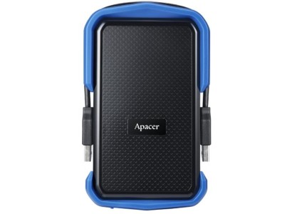 Портативний жорсткий диск Apacer 2TB USB 3.1 AC631 IP55 Чорний