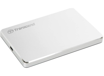 Портативний жорсткий диск Transcend 1TB USB 3.1 Type-C StoreJet 25C3S Срібний