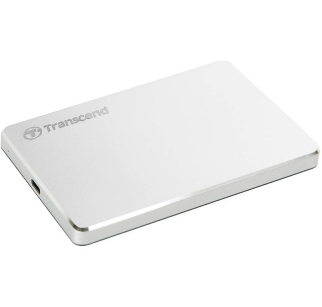 Портативний жорсткий диск Transcend 2TB USB 3.1 Type-C StoreJet 25C3S Срібний