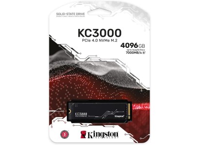 Накопичувач SSD Kingston M.2 4TB PCIe 4.0 KC3000