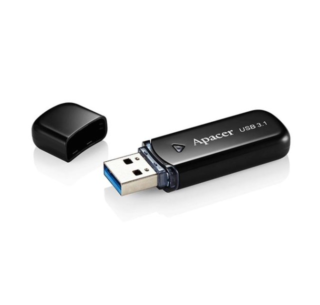 Накопичувач Apacer  32GB USB 3.1 Type-A AH355 Чорний