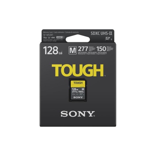 Карта пам'яті Sony SDXC  128GB C10 UHS-II U3 V60 R277/W150MB/s Tough