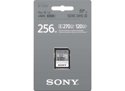 Карта пам'яті Sony SDXC  256GB C10 UHS-II U3 V60 R270/W120MB/s Entry