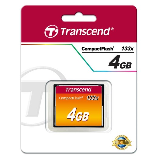 Карта пам'яті Transcend CF   4GB 133X