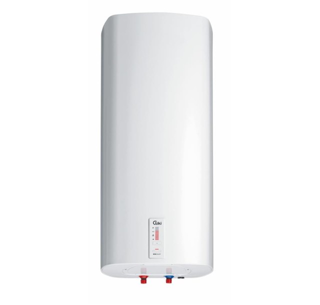 Водонагрівач електр. TIKI слім SuprSD, 120л, 2кВт, сухий тен, електр. кер-ння, C, білий, 700092