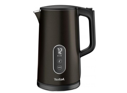 Електрочайник Tefal DIGITAL, 1.7л, з подвійними стінками, 5 темп.реж, чорний