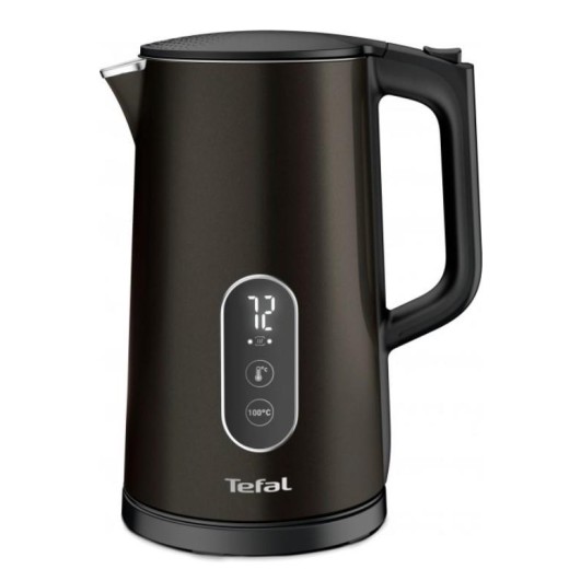 Електрочайник Tefal DIGITAL, 1.7л, з подвійними стінками, 5 темп.реж, чорний