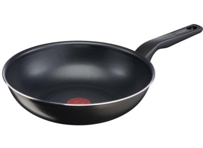 Сковорода ВОК Tefal XL Intense, 28см, алюміній, чорний