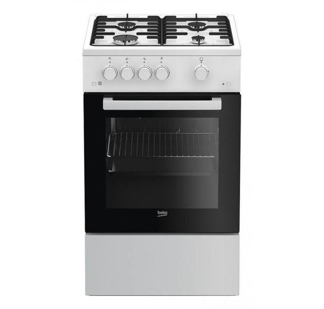 Плита Beko газова, 55л, 50x60см, білий