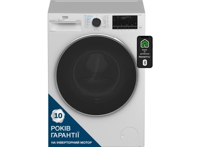 Прально-сушильна машина Beko фронтальна, 9(6)кг, 1400, D, 60см, дисплей, білий