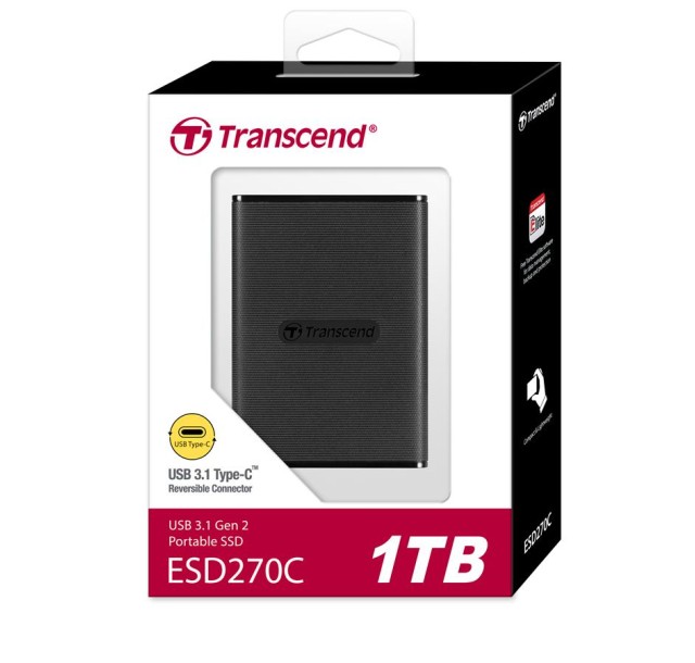 Портативний SSD Transcend 1TB USB 3.1 Gen 2 Type-C ESD270C