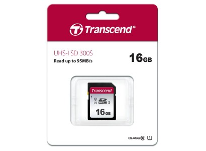 Карта пам'яті Transcend SD  16GB C10 UHS-I  R95/W10MB/s