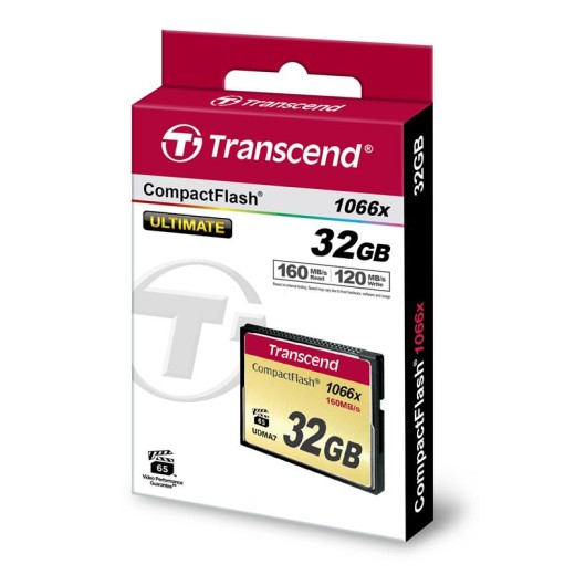 Карта пам'яті Transcend CF  32GB 1066X