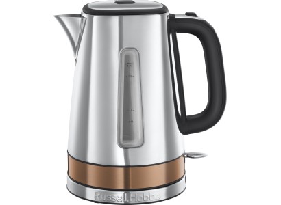 Електрочайник Russell Hobbs Luna 1.7л, метал, сріблясто-бронзовий