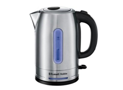 Електрочайник Russell Hobbs Quiet 1,7л, метал, чорний