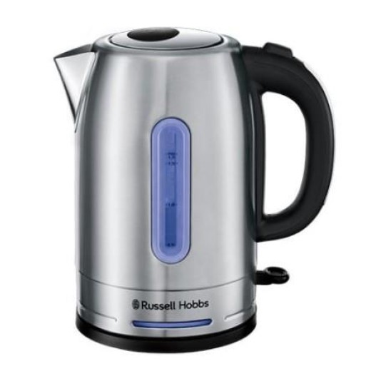 Електрочайник Russell Hobbs Quiet 1,7л, метал, чорний