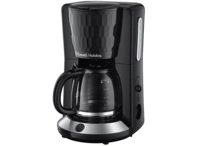 Кавоварка Russell Hobbs крапельна Honeycomb 1.25л, мелена, чорний