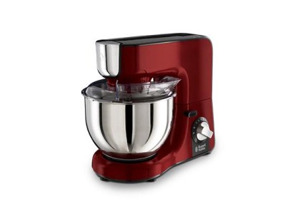 Кухонна машина Russell Hobbs Desire 1000Вт, чаша-метал, корпус-пластик, насадок-4, червоний