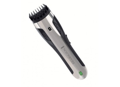 Тример Remington Bodyguard Body Hair Trimmer, акум., насадок-2, титан.напил., чорно-сріблястий