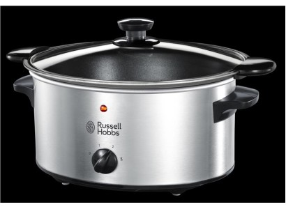 Повільноварка Russell Hobbs Cook&Home, 160Вт, чаша-3.5л, механічне керув., метал/пластик, чорний