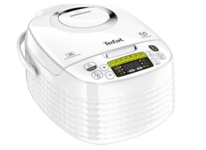 Мультиварка Tefal Spherical, 750Вт, чаша-5л, електронне керув., пластик, білий