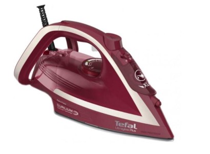 Праска Tefal Ultragliss Plus, 2800Вт, 270мл, паровий удар -260гр, постійна пара - 50гр, керам. підошва, бордовий