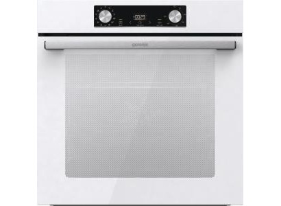 Духова шафа Gorenje електрична, 77л, A+, пара, дисплей, білий