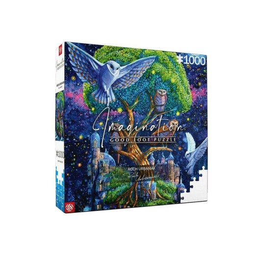 Пазл Imagination: Roch Urbaniak Owl Island / Wyspa Sow Puzzles 1000 ел.