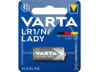 Батарейка VARTA  лужна LR1(910А, MN9100)  блістер, 1 шт.