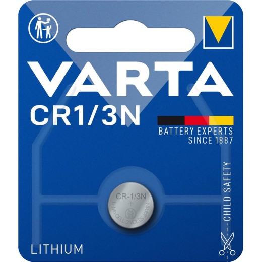 Батарейка Varta літієва  CR1/3 N  блістер, 1 шт