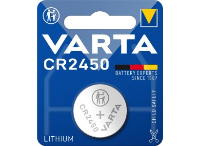 Батарейка Varta літієва CR2450 блістер, 1 шт