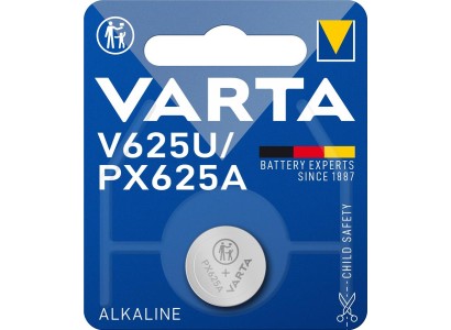 Батарейка VARTA лужна V625 U (AG625, GPAX625A, EPX625G, KA625, R625, PX625A) блістер, 1 шт.