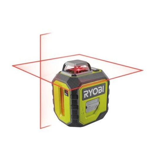 Нівелір лазерний Ryobi RB360RLL, до 20м, 360°, червоний промінь