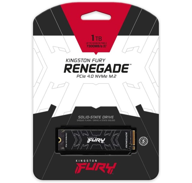 Накопичувач SSD Kingston M.2 1TB PCIe 4.0 Fury Renegade