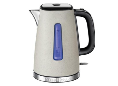 Електрочайник Russell Hobbs Luna Stone, 1.7л, метал, під камінь, бежевий