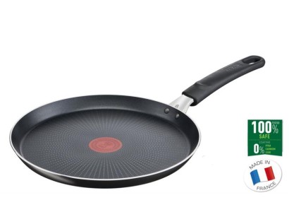 Сковорода для млинців Tefal XL Intense, 25см, алюміній, чорний