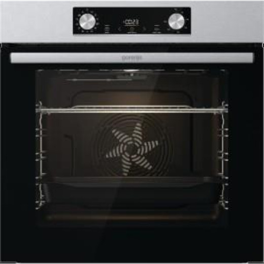 Духова шафа Gorenje електрична, 77л, A+, дисплей, IconLed, нерж