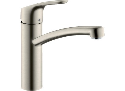 Змішувач для кухні Hansgrohe Focus, довж.виливу - 220мм, поворотний, 1важіль, KM160, сталь