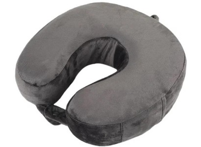 Подушка флісова, Wenger, Memory Foam Travel Neck Pillow, сірий